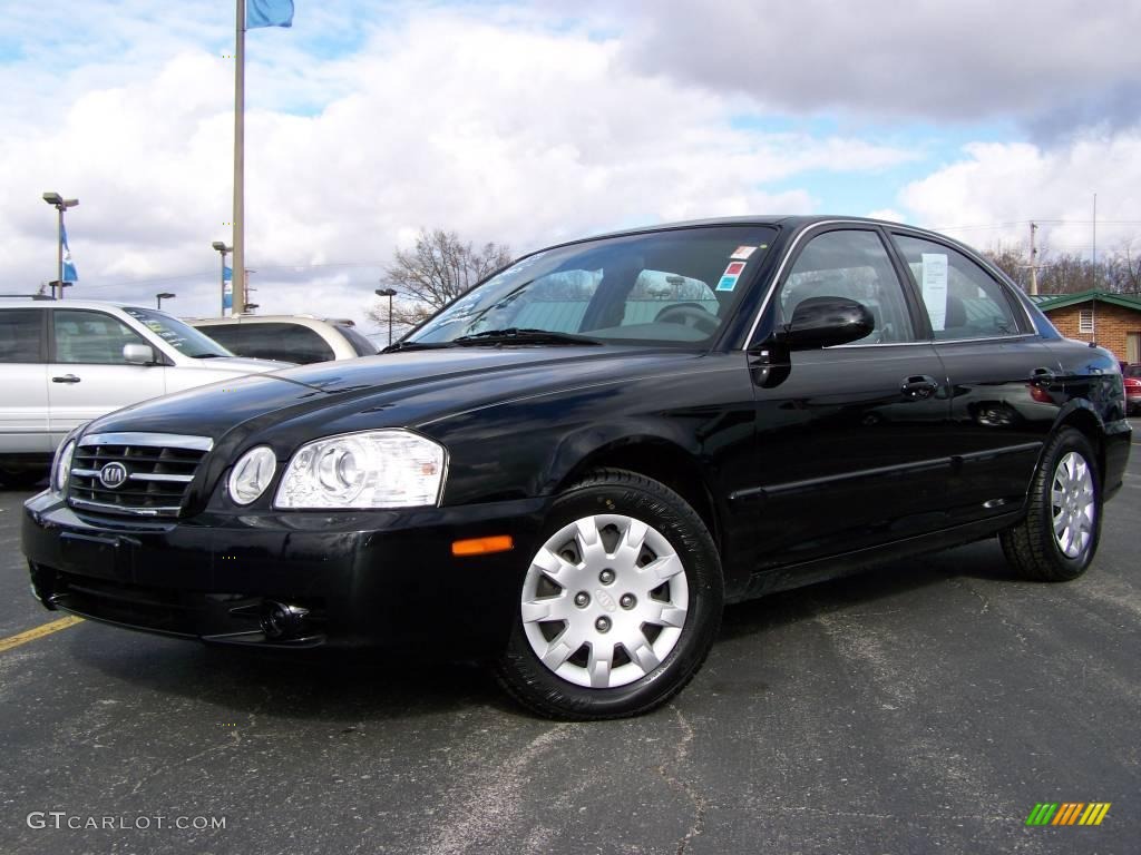 Black Kia Optima