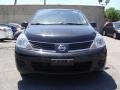 2009 Super Black Nissan Versa 1.8 S Hatchback  photo #2