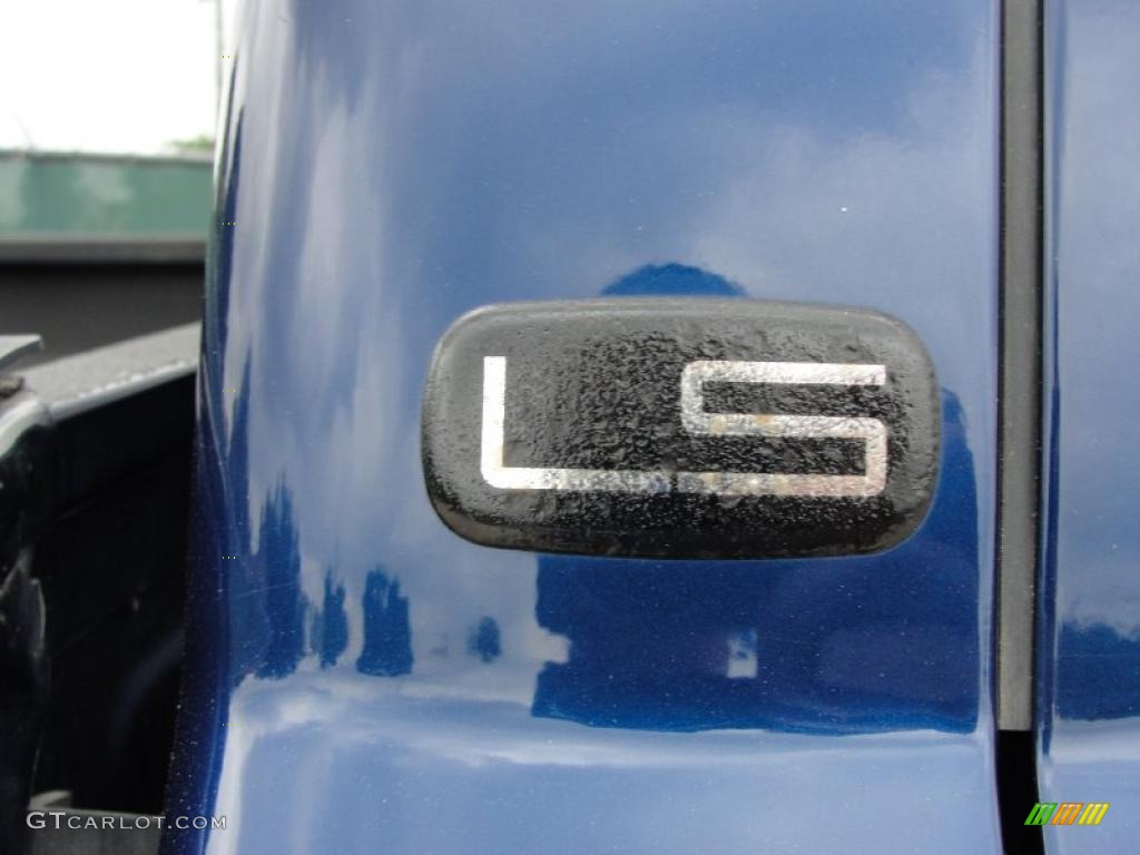 2001 Silverado 1500 LS Extended Cab - Indigo Blue Metallic / Graphite photo #18