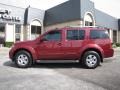 2007 Red Brawn Nissan Pathfinder SE  photo #4