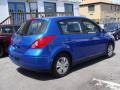 2008 Sapphire Blue Nissan Versa 1.8 S Hatchback  photo #4