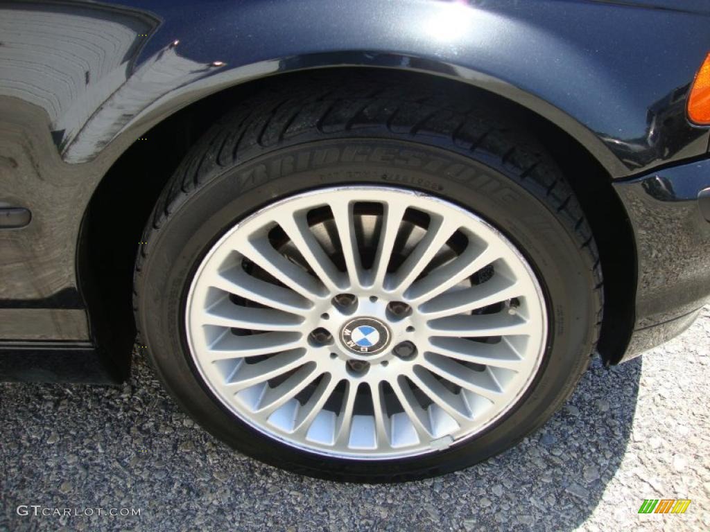 2001 3 Series 325xi Sedan - Jet Black / Black photo #31