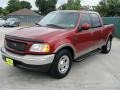 2002 Toreador Red Metallic Ford F150 Lariat SuperCrew  photo #7