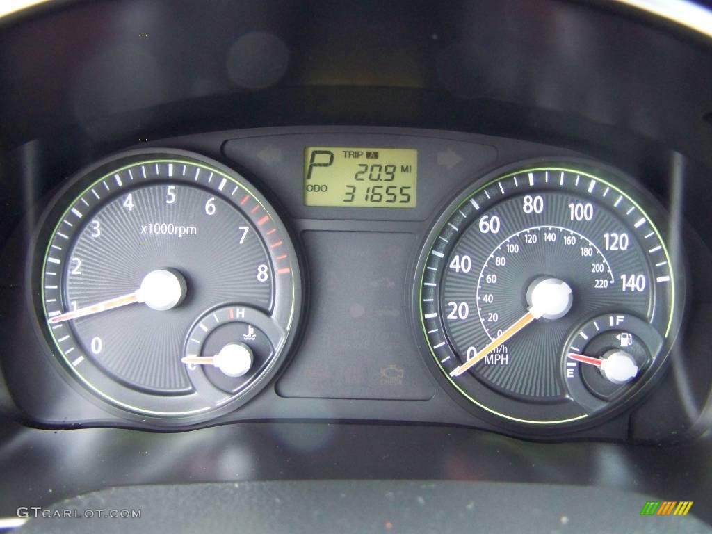 2007 Rio LX Sedan - Tropical Red / Gray photo #12