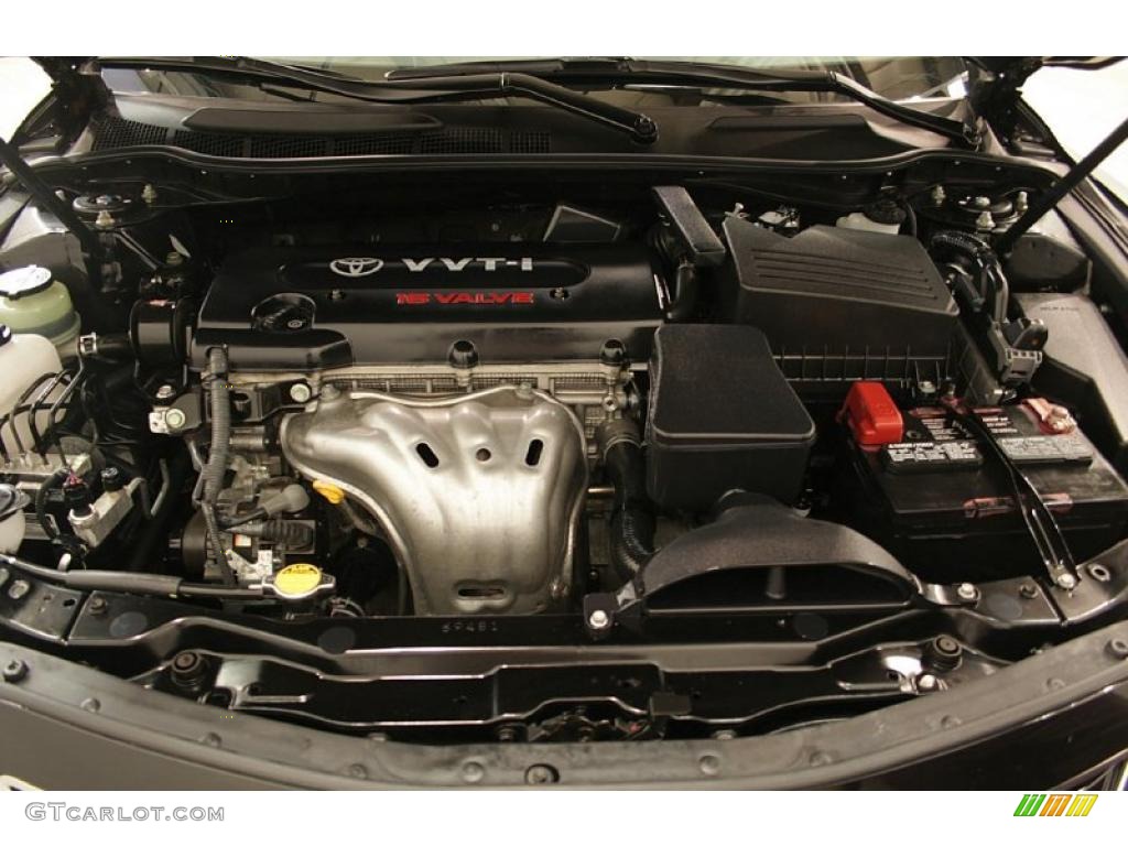 2007 Camry XLE - Black / Bisque photo #26