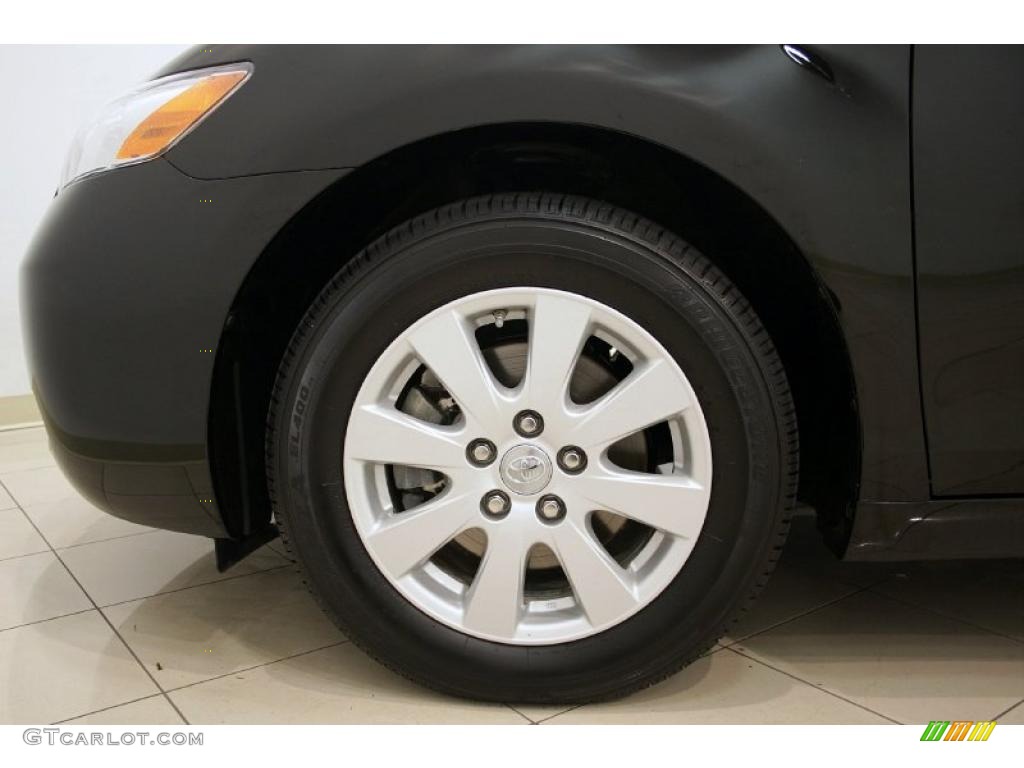 2007 Camry XLE - Black / Bisque photo #28