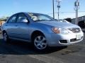 2008 Ice Blue Kia Spectra EX Sedan  photo #5