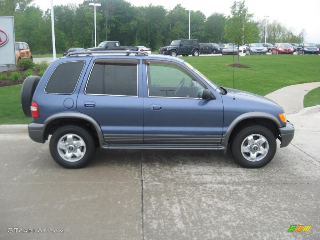 2002 Sportage  - Slate Blue / Gray photo #2