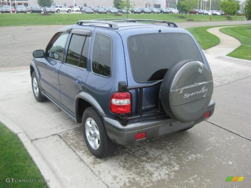 2002 Sportage  - Slate Blue / Gray photo #5