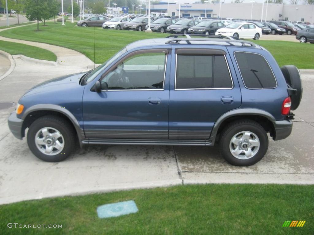 2002 Sportage  - Slate Blue / Gray photo #6