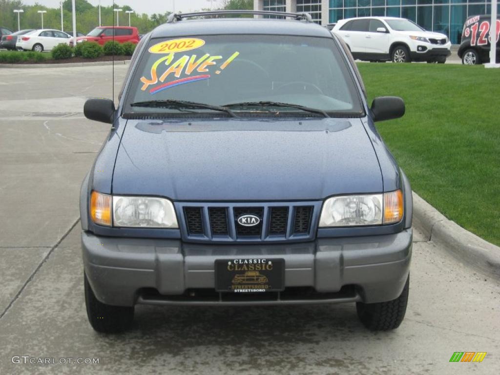2002 Sportage  - Slate Blue / Gray photo #8