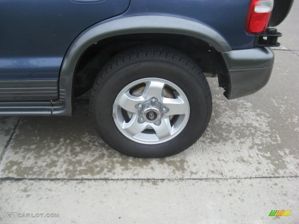 2002 Sportage  - Slate Blue / Gray photo #9
