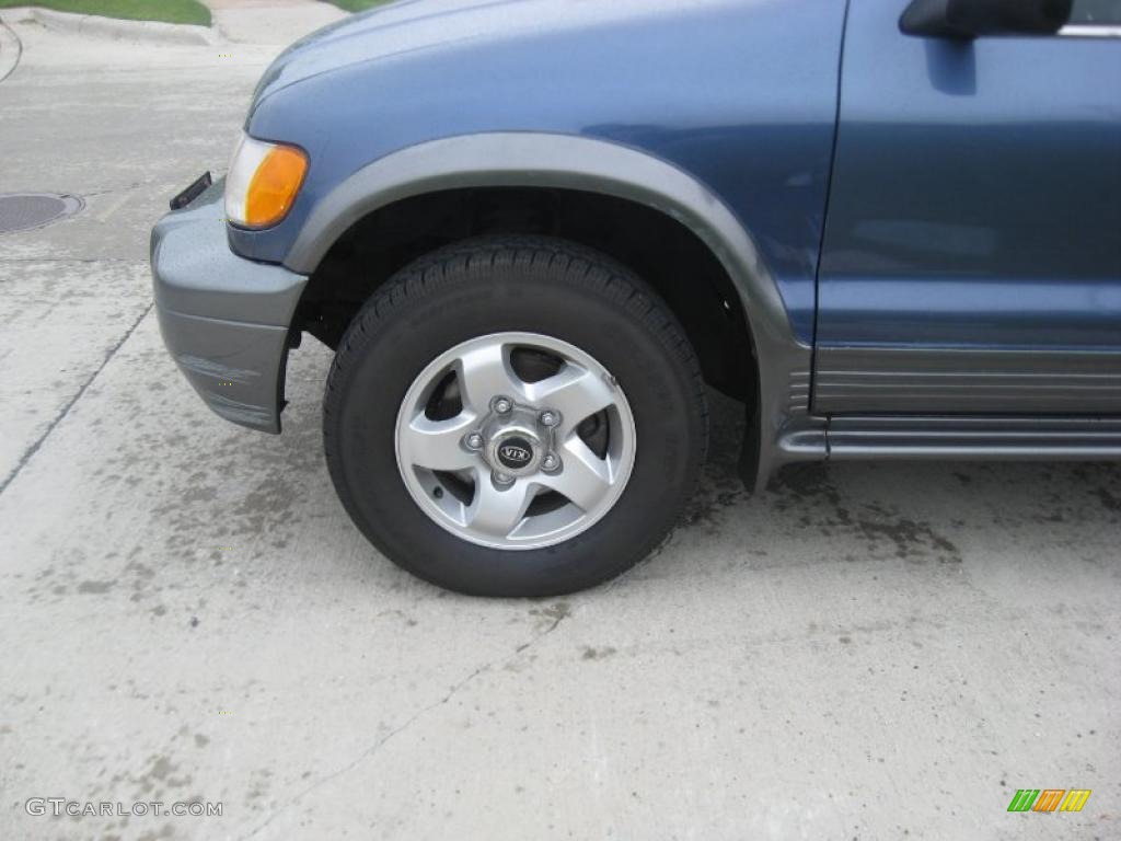 2002 Sportage  - Slate Blue / Gray photo #10