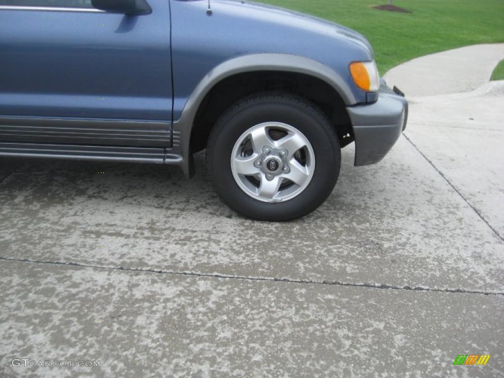 2002 Sportage  - Slate Blue / Gray photo #11