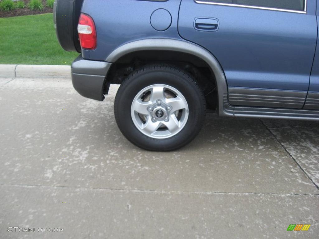 2002 Sportage  - Slate Blue / Gray photo #12