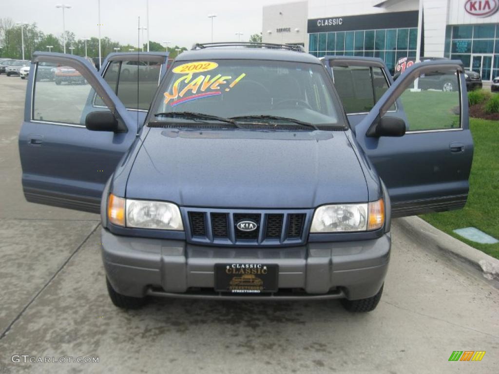 2002 Sportage  - Slate Blue / Gray photo #19