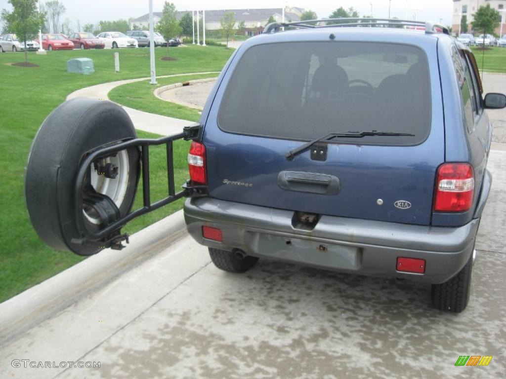 2002 Sportage  - Slate Blue / Gray photo #20