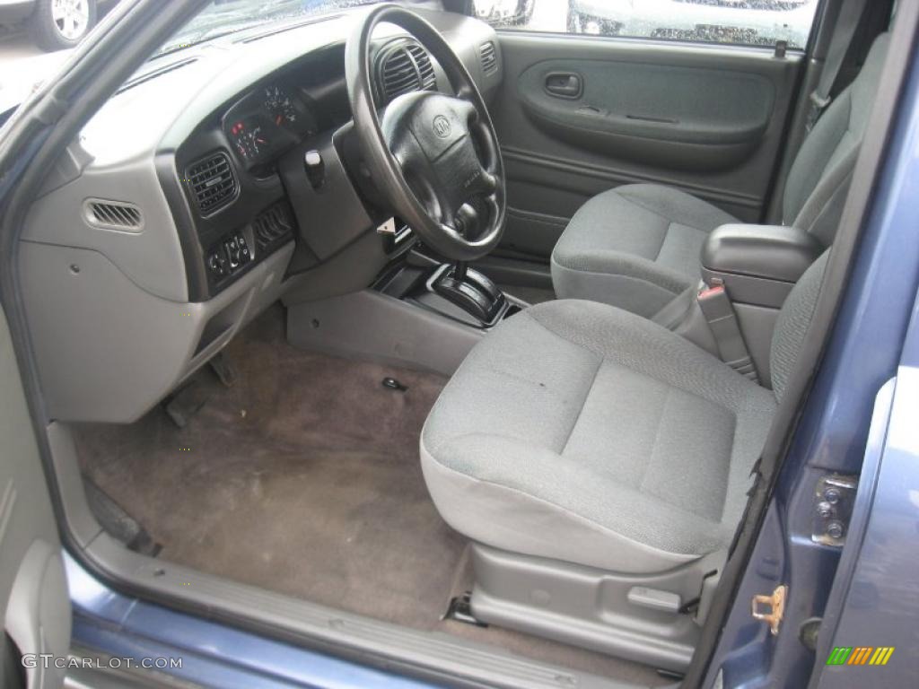 2002 Sportage  - Slate Blue / Gray photo #23