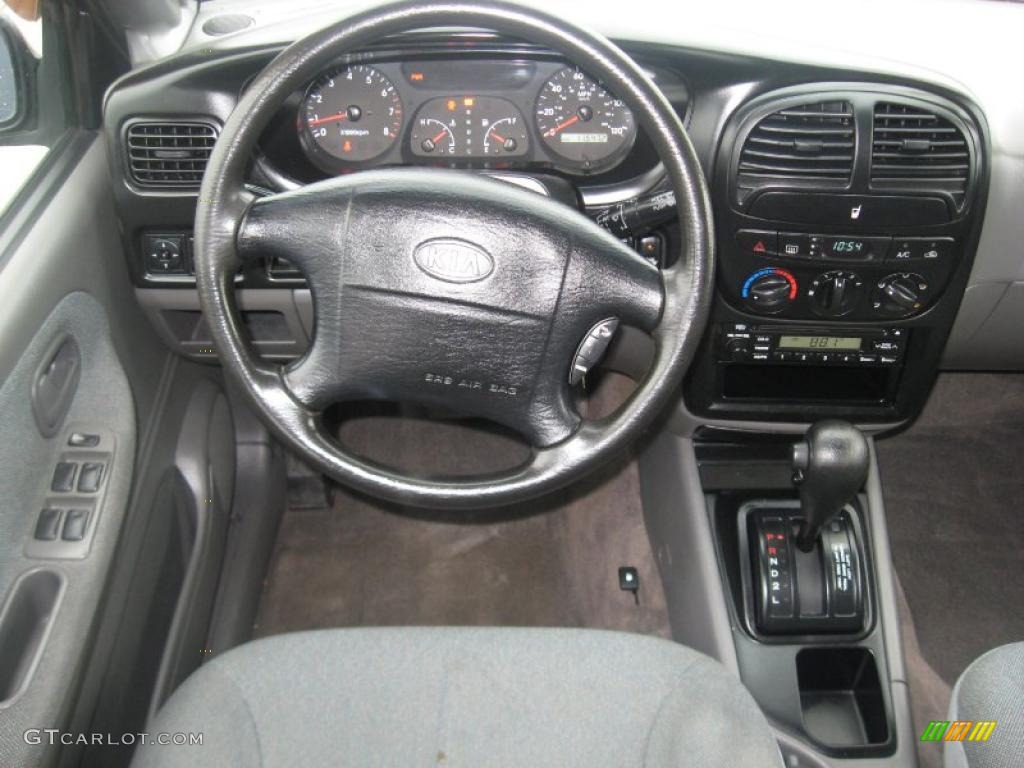 2002 Sportage  - Slate Blue / Gray photo #24