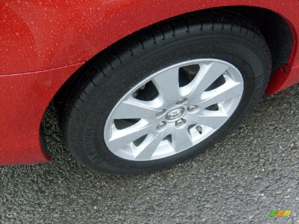 2009 Camry XLE V6 - Barcelona Red Metallic / Bisque photo #7