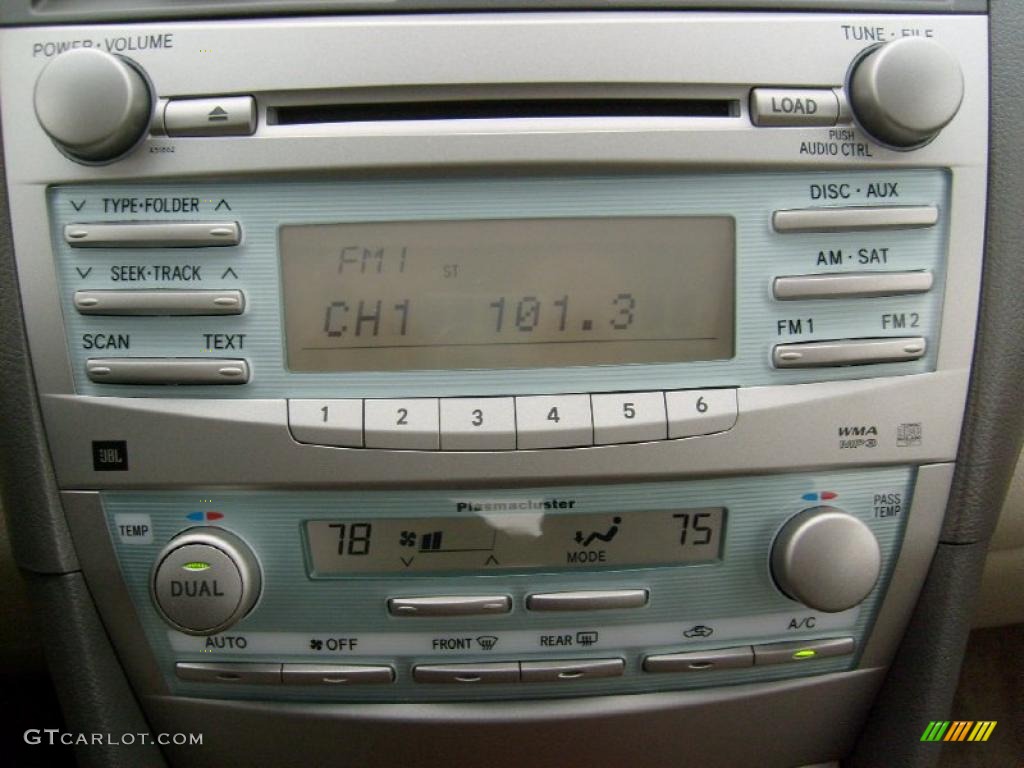 2009 Camry XLE V6 - Barcelona Red Metallic / Bisque photo #14