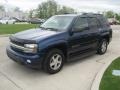 2003 Indigo Blue Metallic Chevrolet TrailBlazer LT 4x4  photo #7