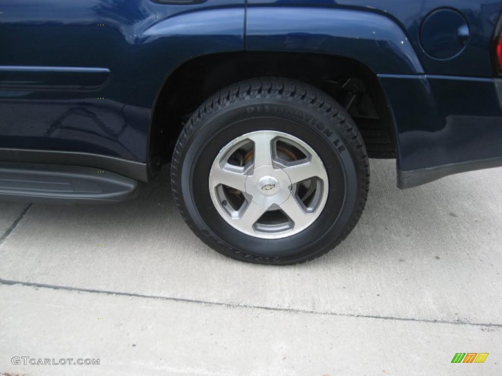 2003 TrailBlazer LT 4x4 - Indigo Blue Metallic / Medium Pewter photo #15