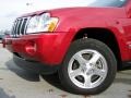2005 Inferno Red Crystal Pearl Jeep Grand Cherokee Limited 4x4  photo #2