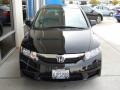 2009 Crystal Black Pearl Honda Civic LX Sedan  photo #8