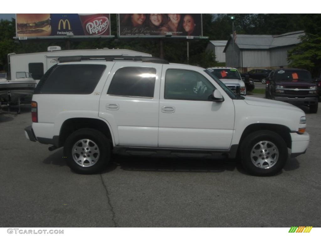 2004 Tahoe Z71 4x4 - Summit White / Gray/Dark Charcoal photo #2