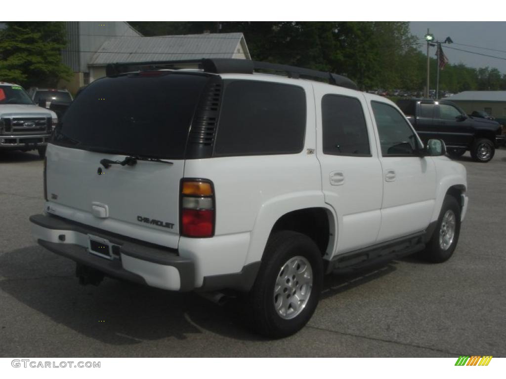 2004 Tahoe Z71 4x4 - Summit White / Gray/Dark Charcoal photo #3