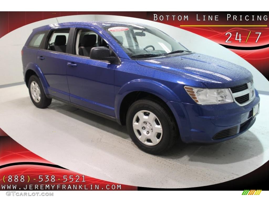 Deep Water Blue Pearl Dodge Journey