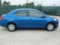 2009 Blue Streak Metallic Toyota Yaris Sedan  photo #2