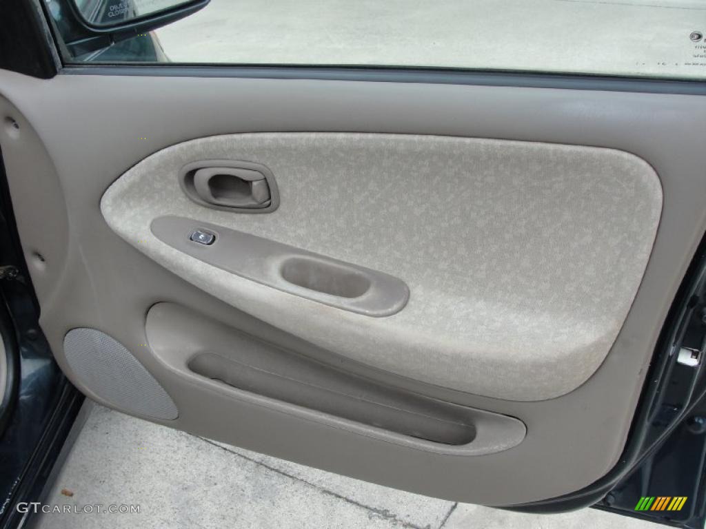 2000 Elantra GLS Sedan - Forest Green / Gray photo #21