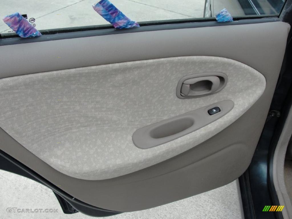 2000 Elantra GLS Sedan - Forest Green / Gray photo #27