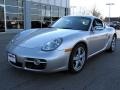 2007 Arctic Silver Metallic Porsche Cayman   photo #15