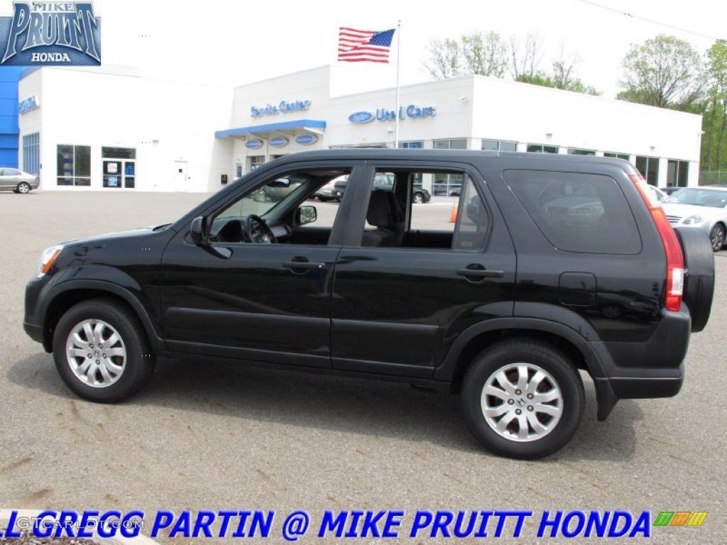 2005 CR-V EX 4WD - Nighthawk Black Pearl / Black photo #1