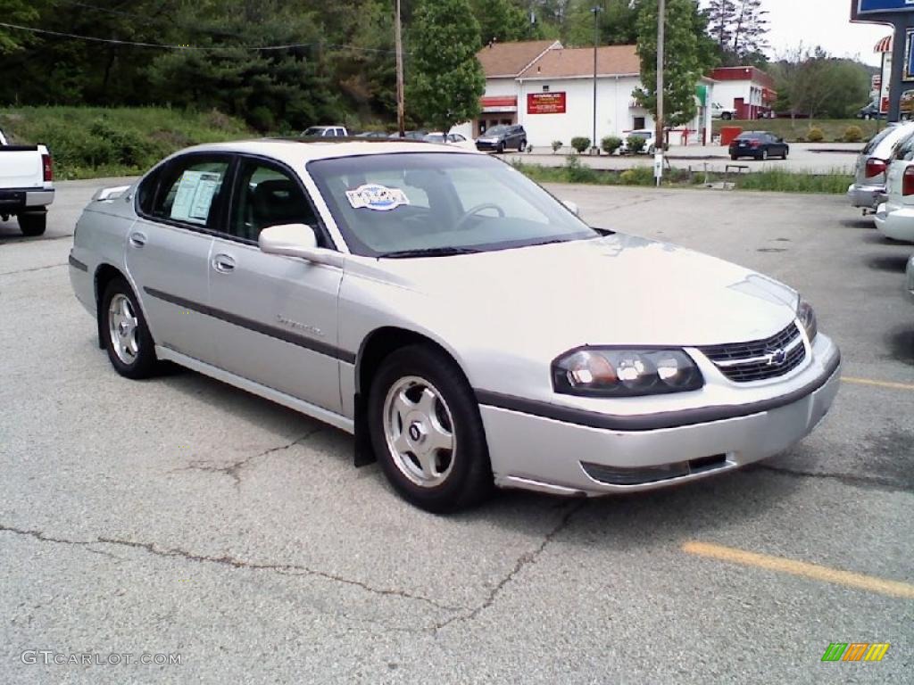 2002 Impala LS - Galaxy Silver Metallic / Medium Gray photo #1