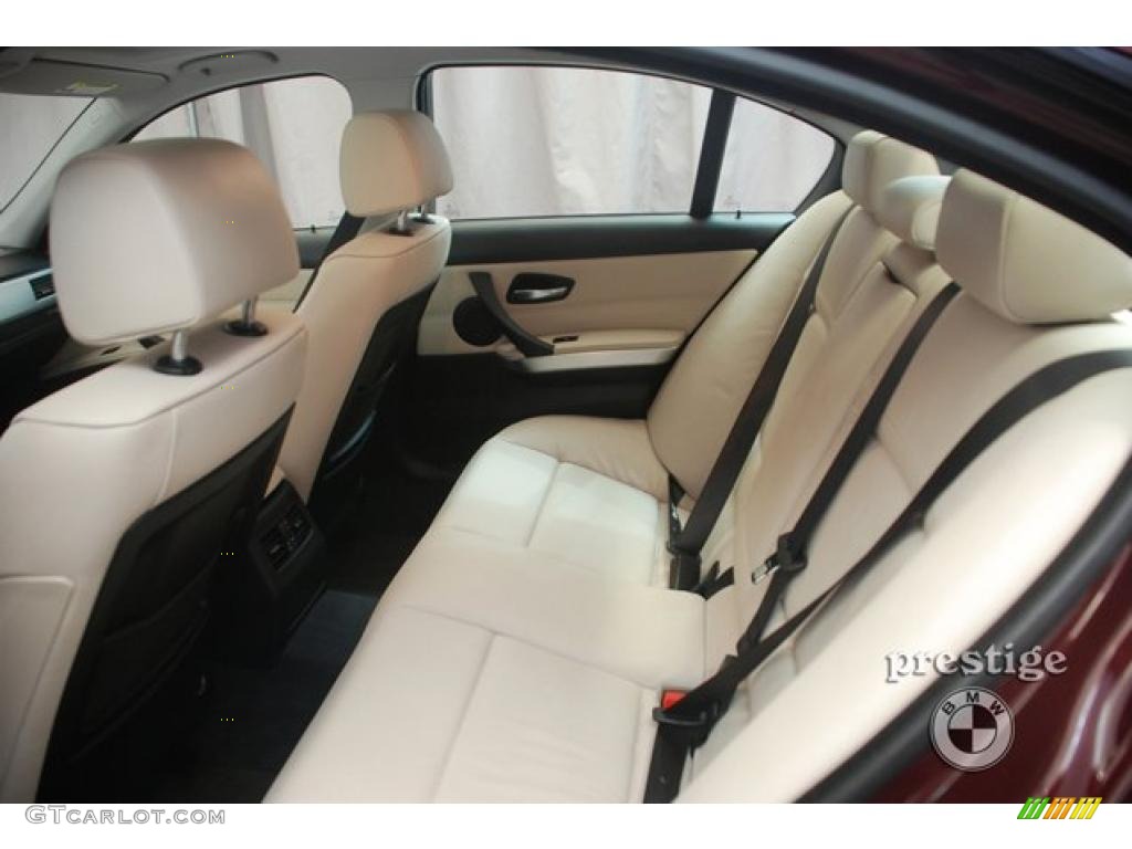 2009 3 Series 328xi Sedan - Barbara Red Metallic / Cream Beige Dakota Leather photo #10
