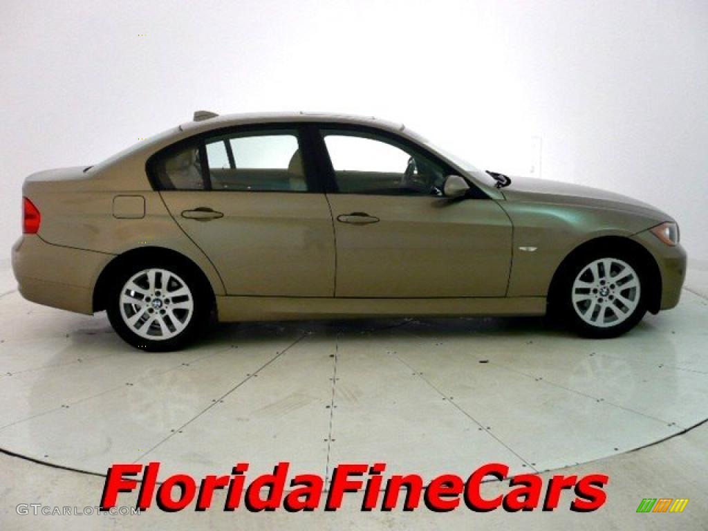 2006 3 Series 325i Sedan - Sonora Metallic / Black photo #4
