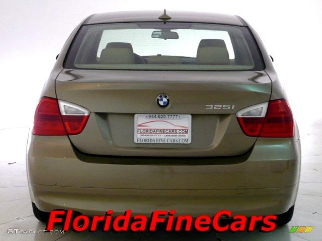 2006 3 Series 325i Sedan - Sonora Metallic / Black photo #6