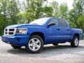 2008 Electric Blue Pearl Dodge Dakota SXT Crew Cab 4x4  photo #5