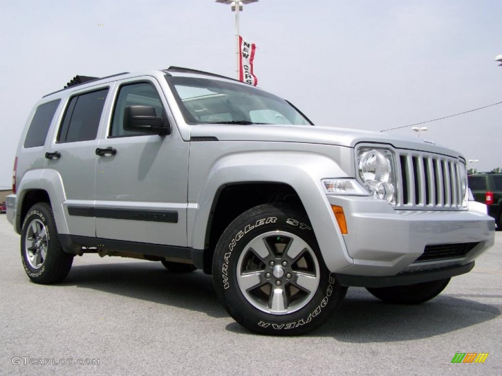 Bright Silver Metallic Jeep Liberty