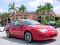 Chili Pepper Red 2007 Saturn ION Red Line Quad Coupe