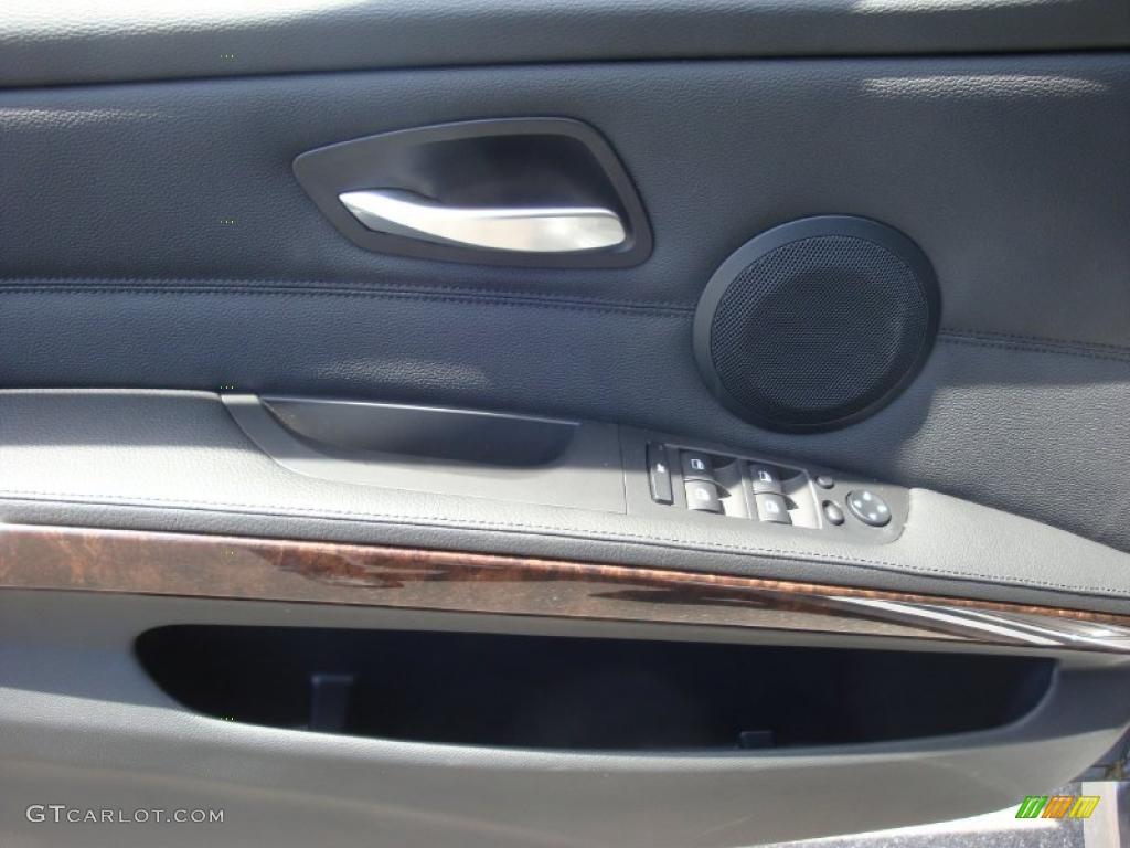 2010 3 Series 328i xDrive Sedan - Space Gray Metallic / Black photo #9