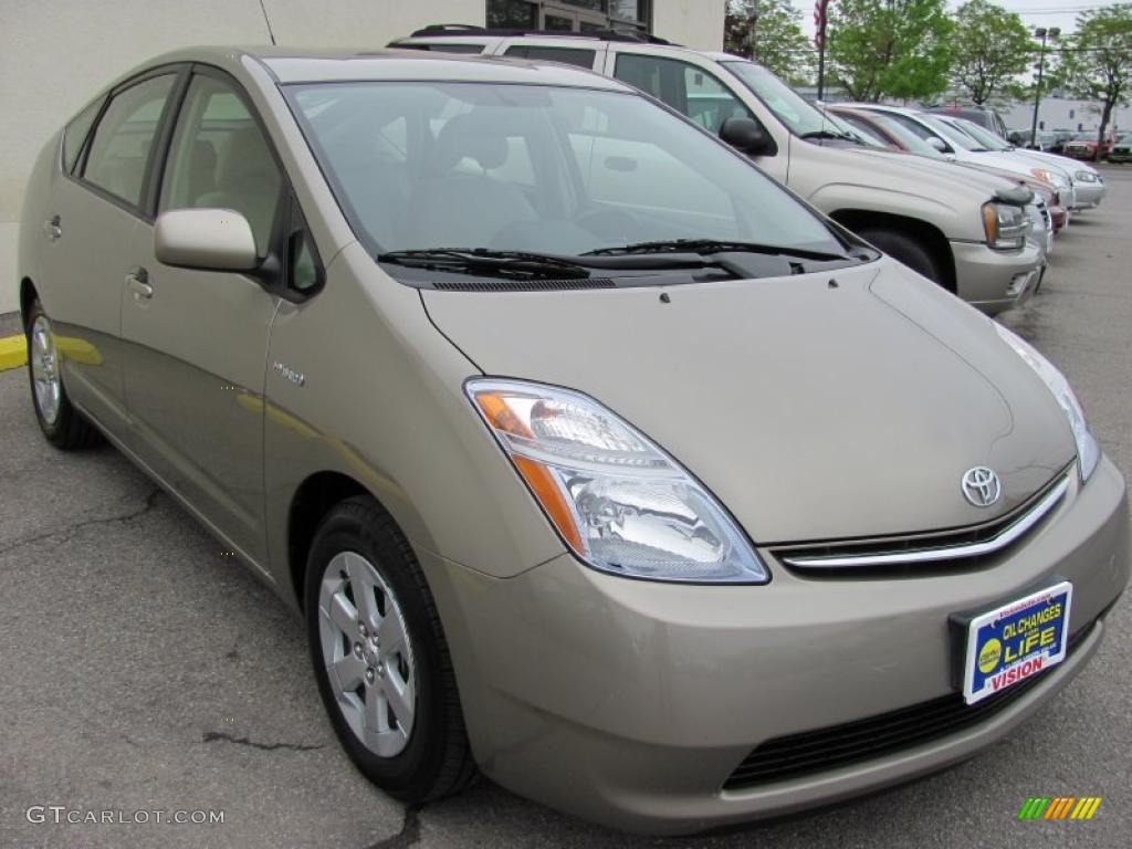 2008 Prius Hybrid - Driftwood Pearl / Bisque photo #17