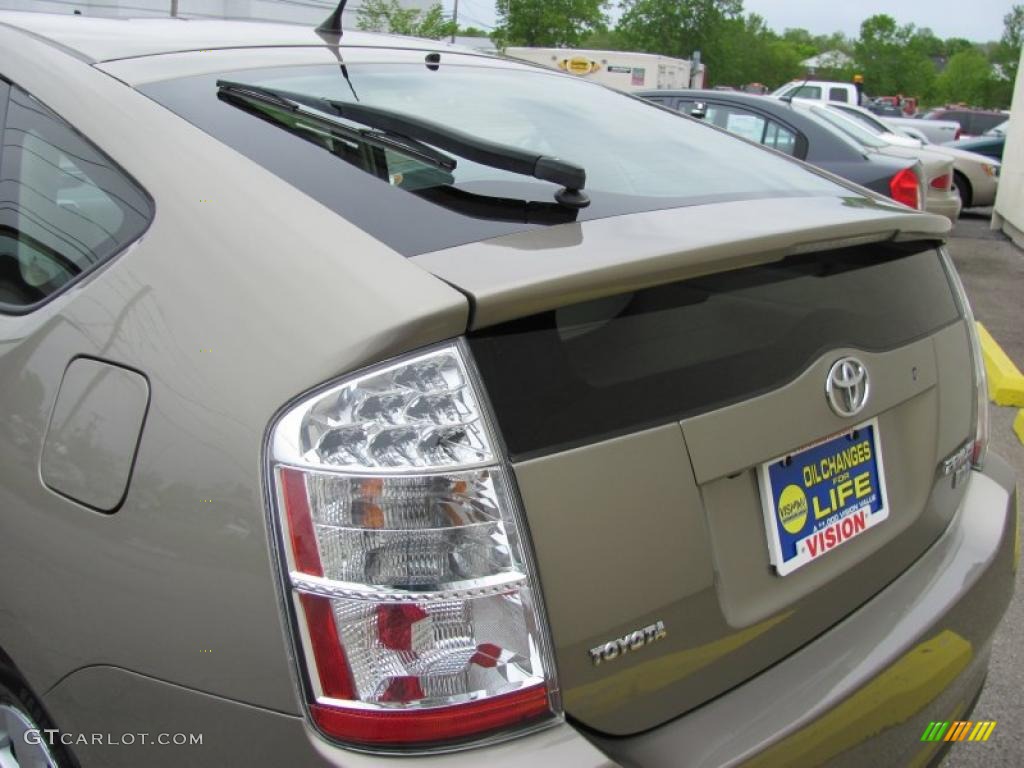 2008 Prius Hybrid - Driftwood Pearl / Bisque photo #24