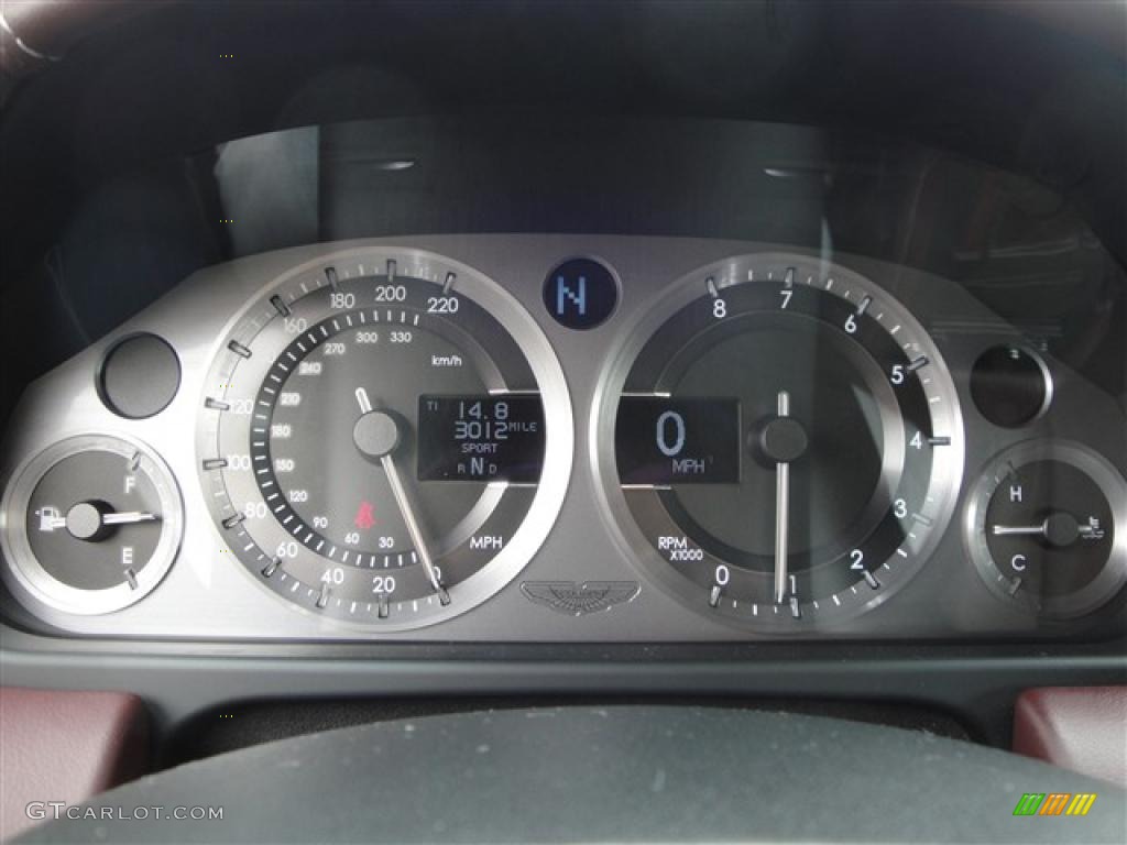 2007 V8 Vantage Coupe - Tungsten Silver / Iron Ore Red photo #22
