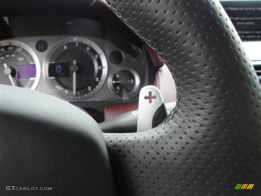 2007 V8 Vantage Coupe - Tungsten Silver / Iron Ore Red photo #25