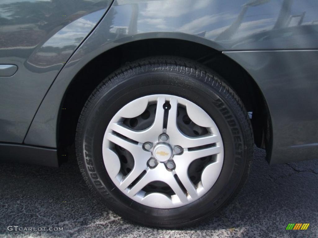 2008 Malibu Classic LS Sedan - Dark Gray Metallic / Titanium Gray photo #7